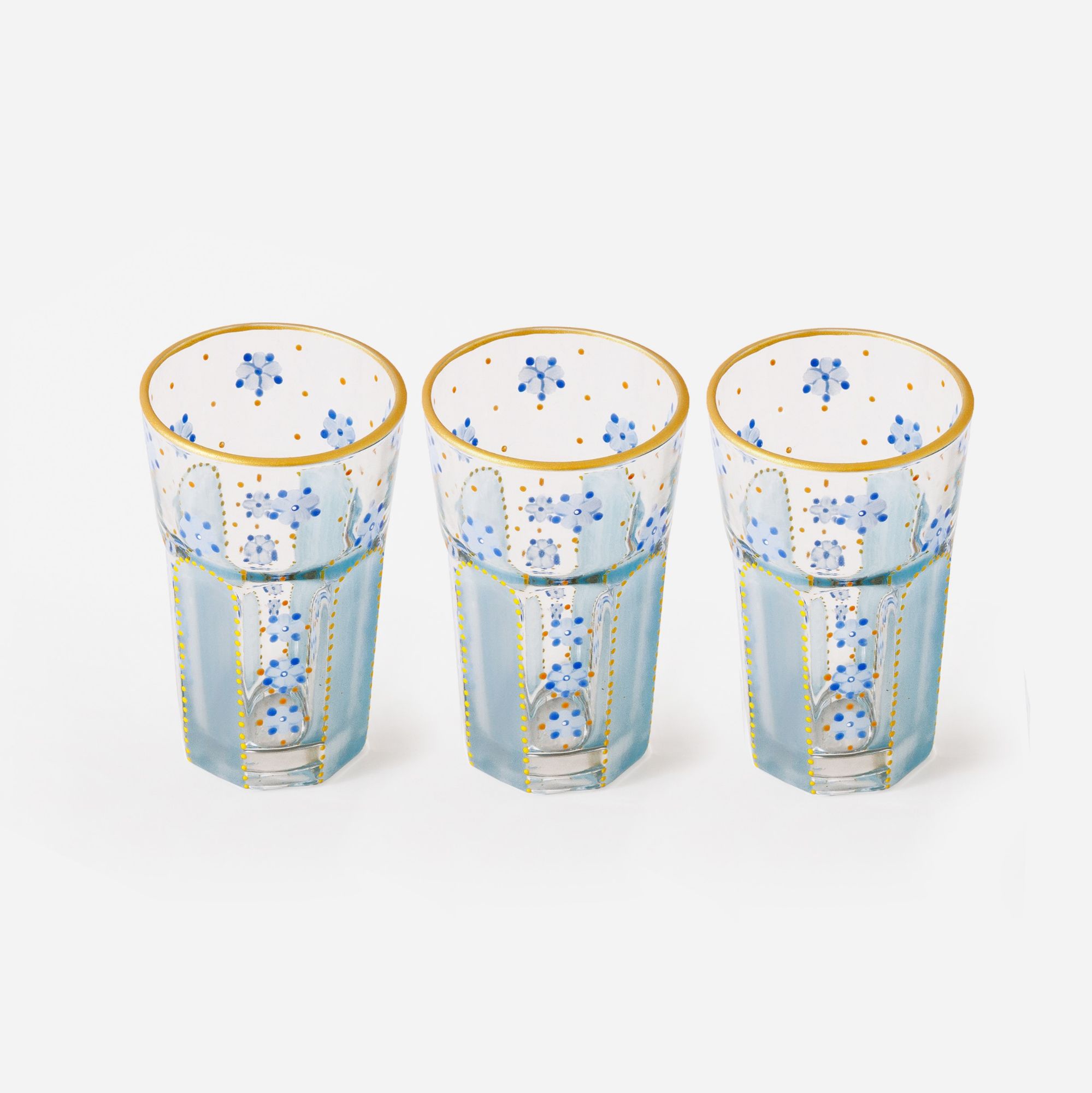 Picture of Pack of three cocktail glasses