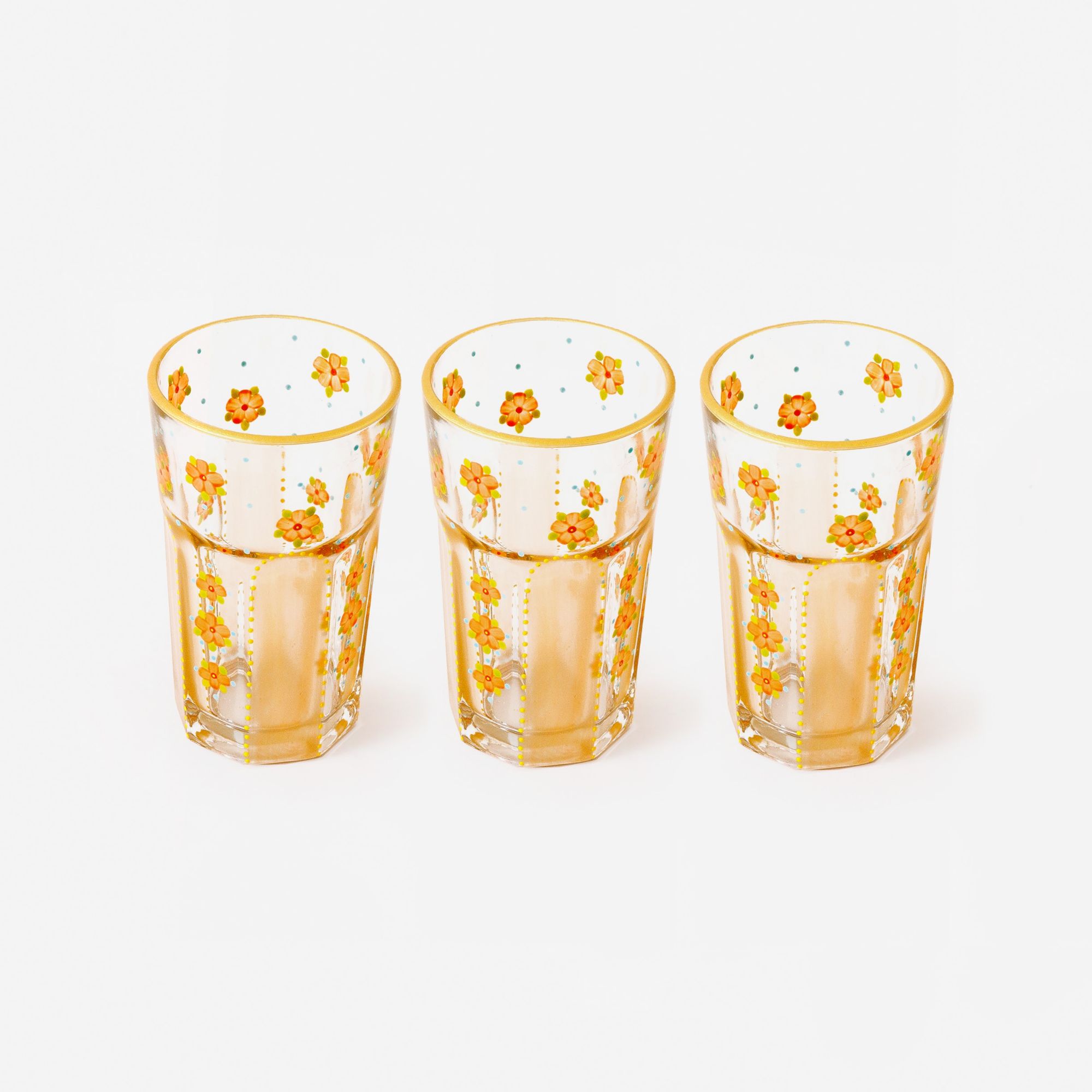 Picture of Pack of three cocktail glasses