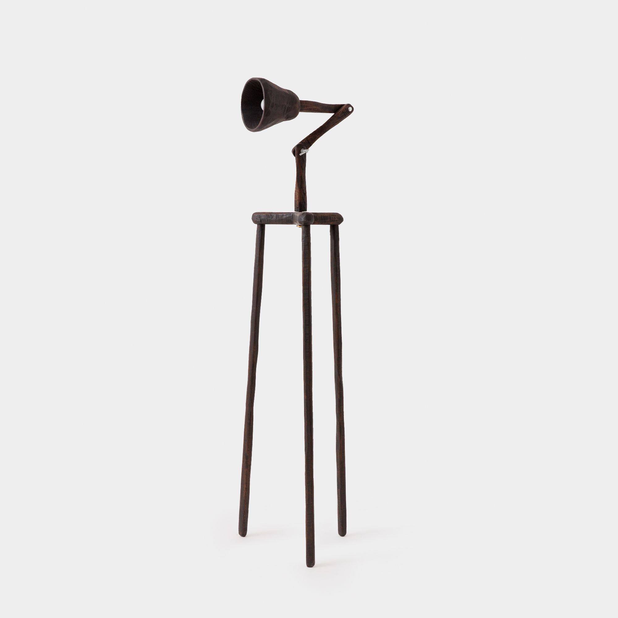 Picture of Standing Light Dark Brown Wooden