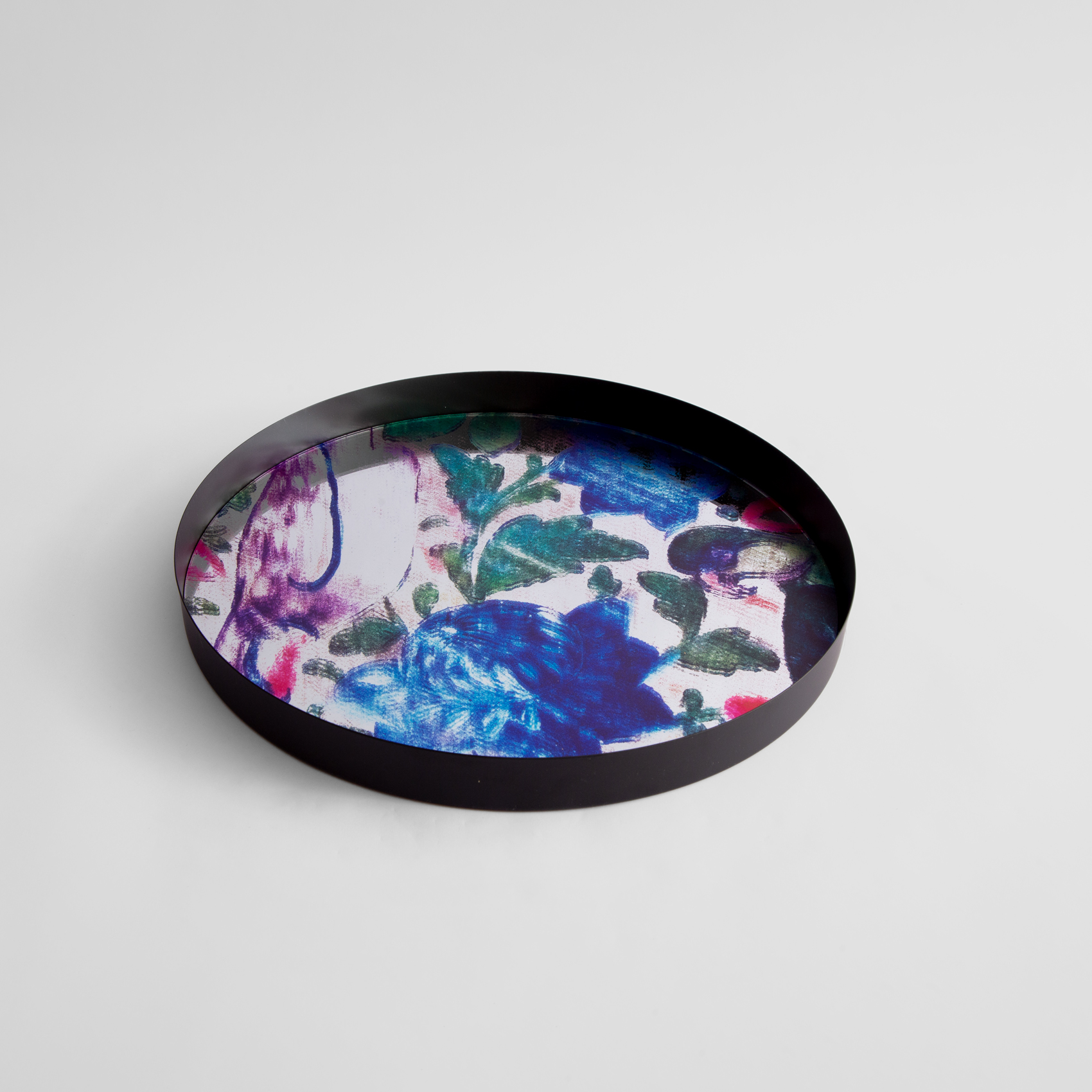 Picture of Patterned mirror tray 5