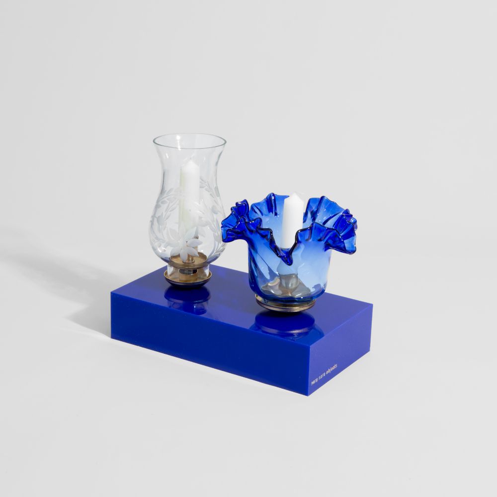 Picture of Blue Candlestick