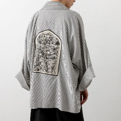 Picture of Mehrab Striped kimono